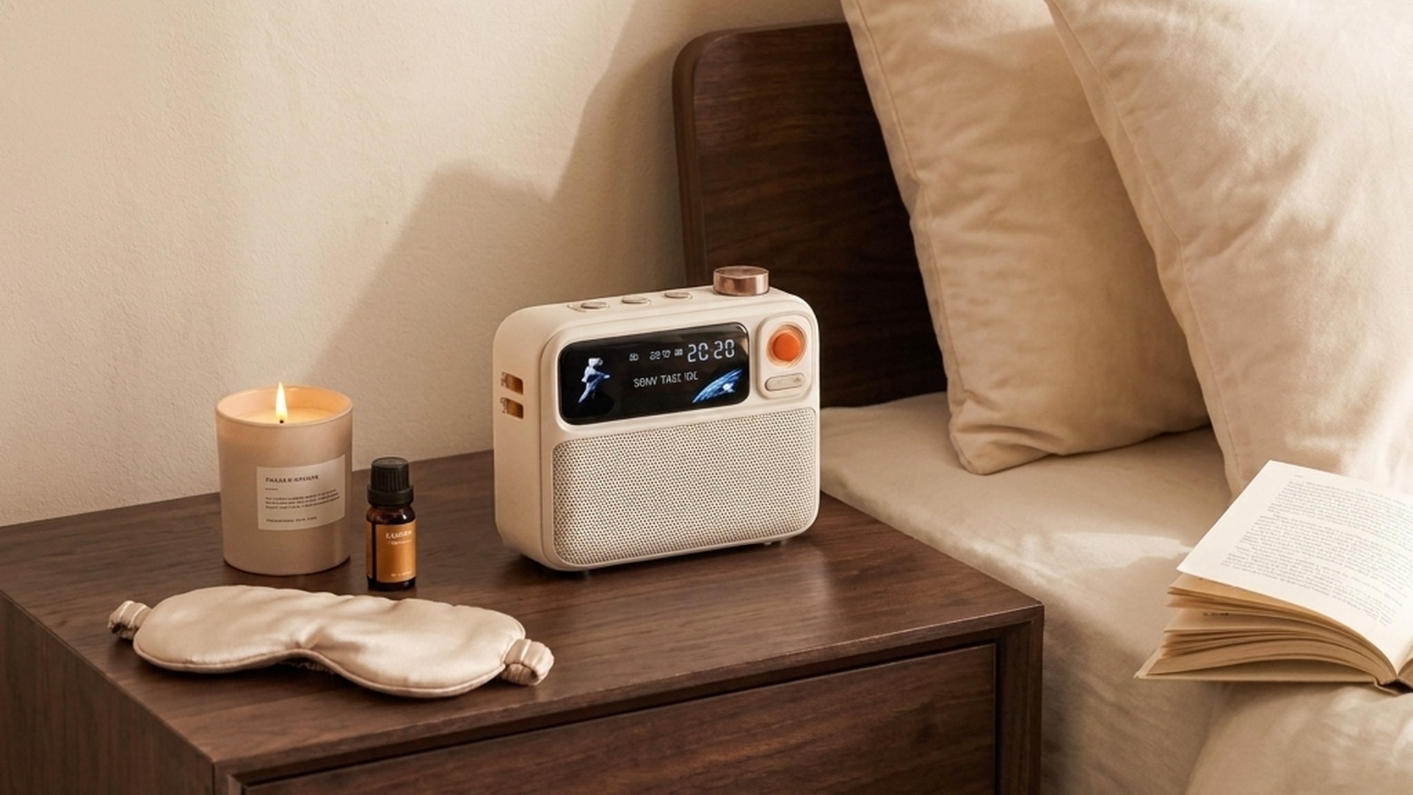 Divoom FlowToo Bedside Speaker & Sleep Clock