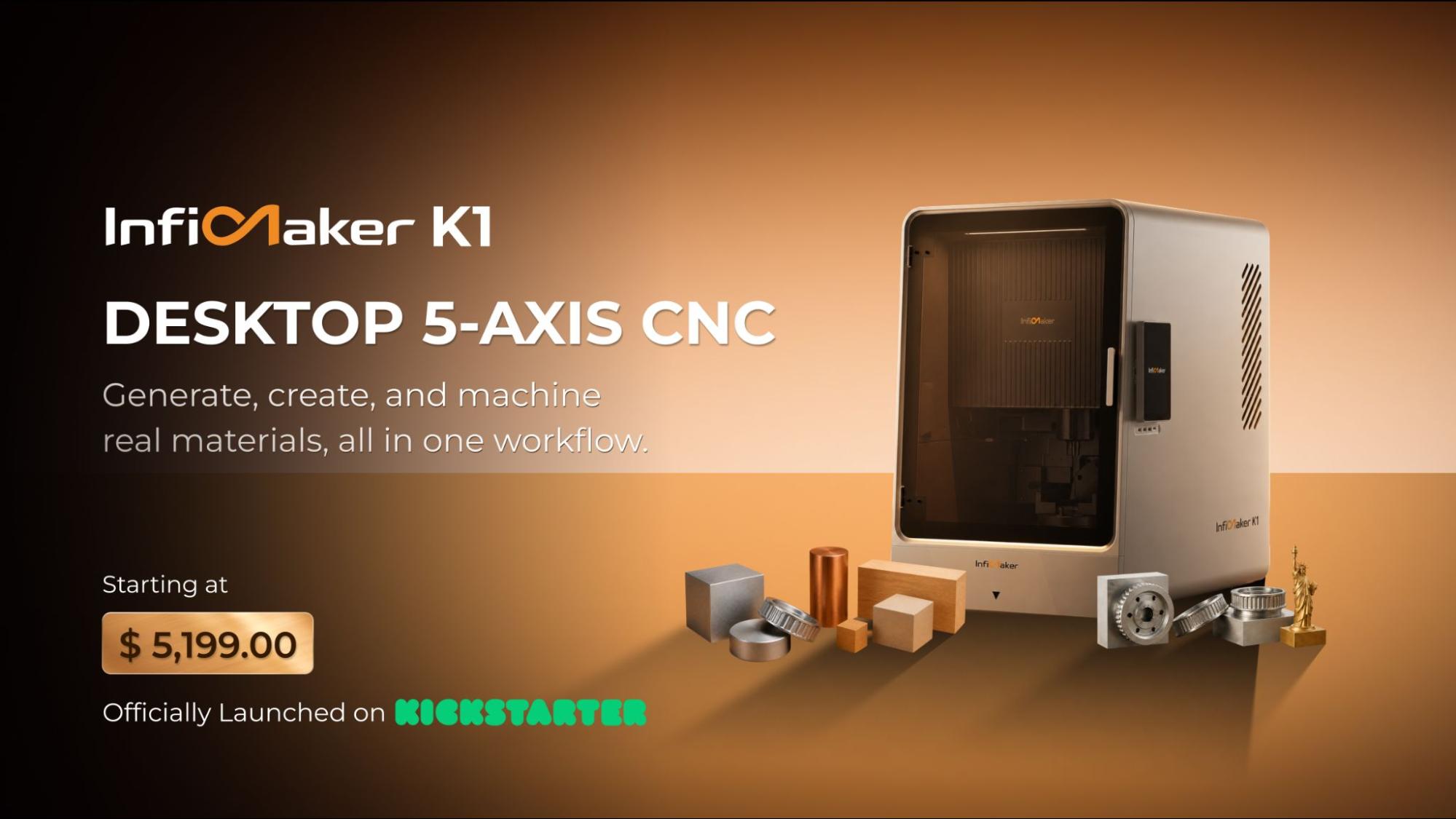 A 5-axis CNC that’s trying to fit on a desk — Gadget Flow A 5-axis CNC that’s trying to fit on a desk — Gadget Flow
