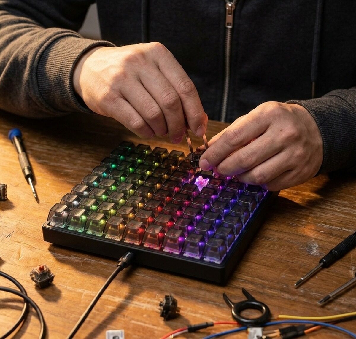 Keychron C100 8K Giant Custom Macro Pad