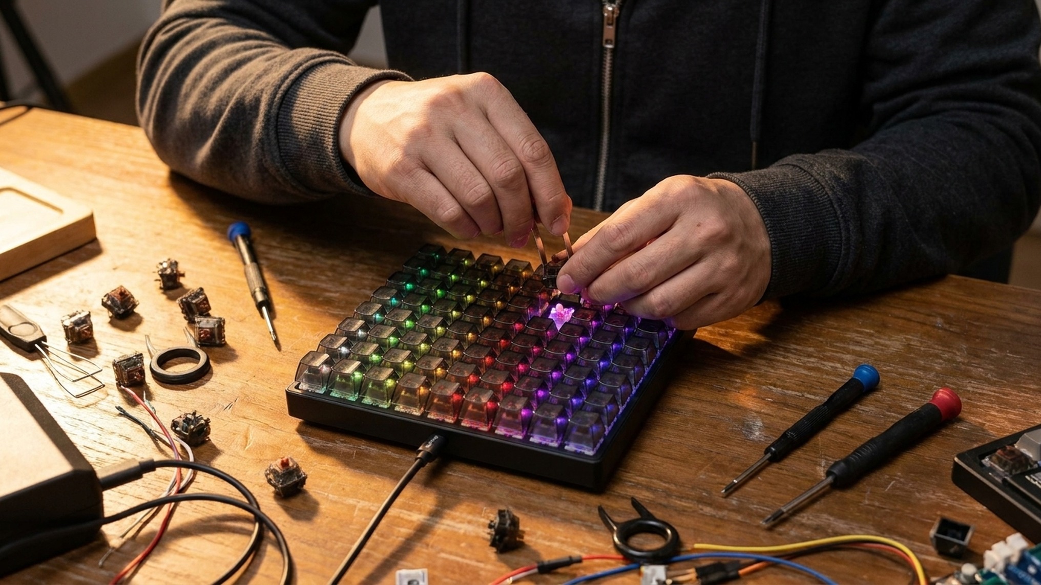 Keychron C100 8K Giant Custom Macro Pad