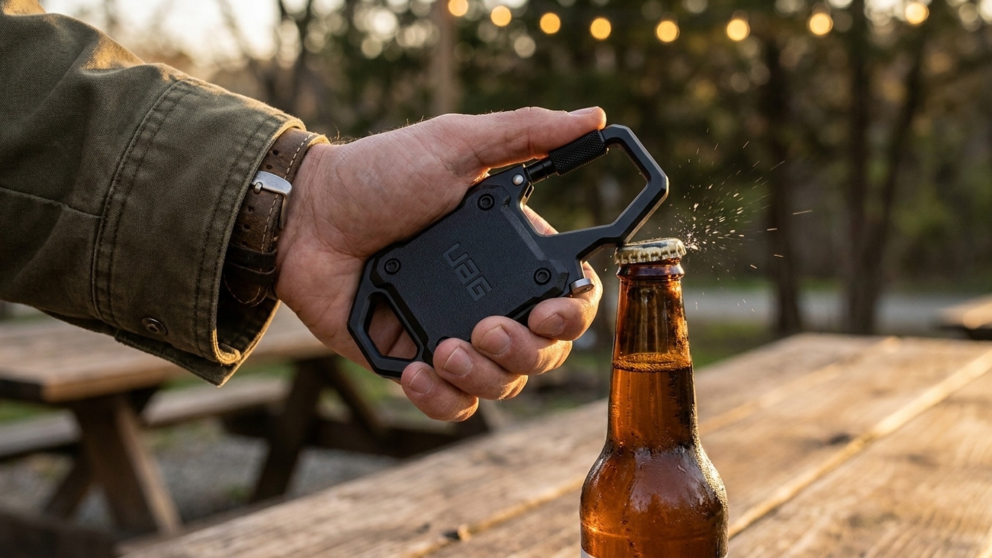 UAG Monarch AirTag Case with Carabiner