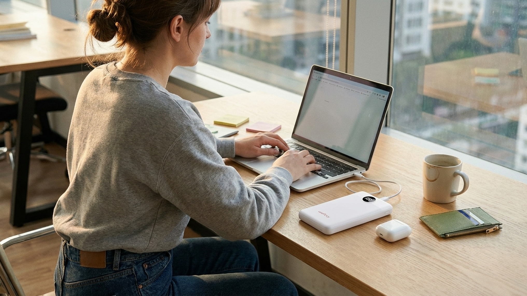 WeeFancy 10,000mAh Ultra-Thin Power Bank