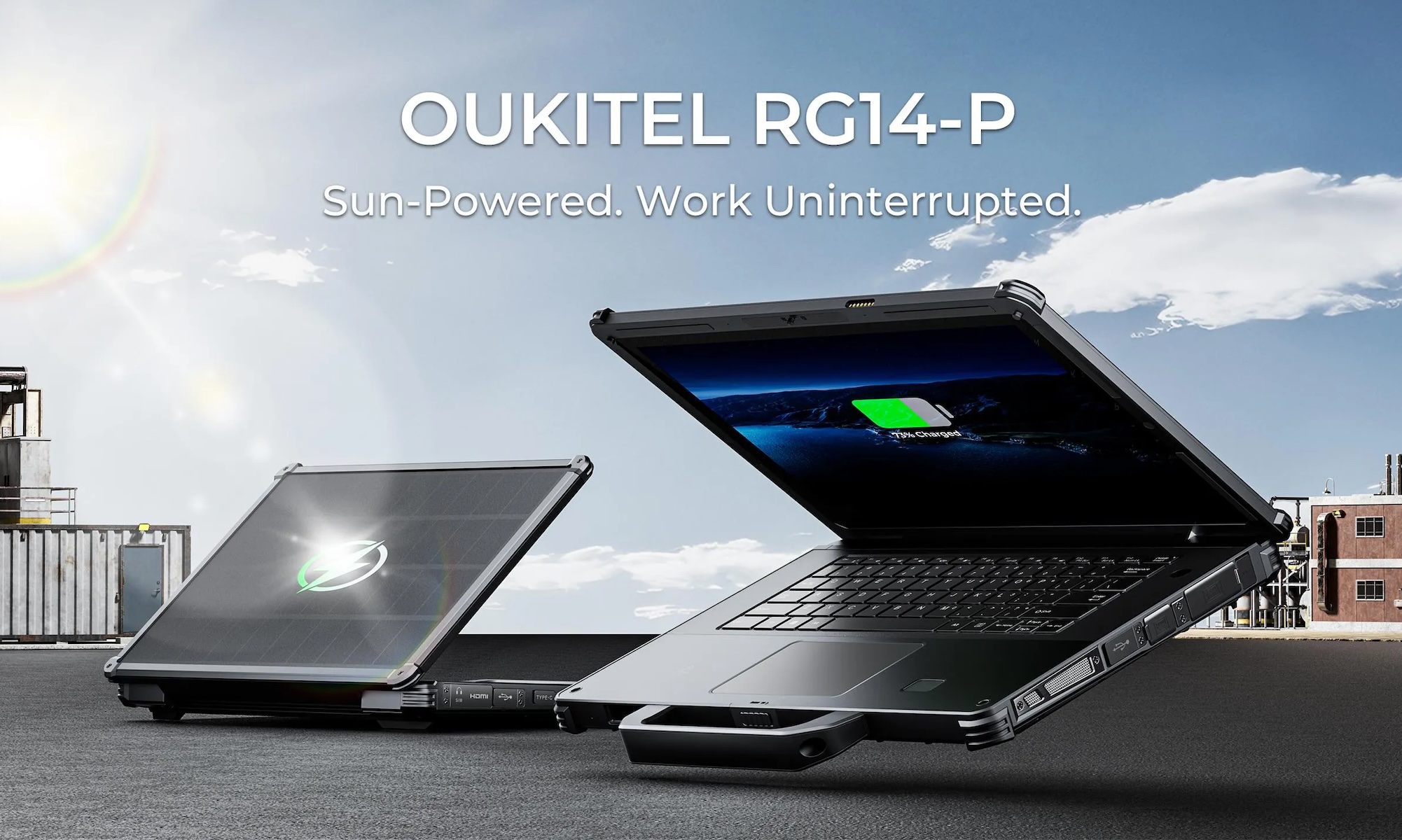 Solar-Powered Laptop: A Green Tech Innovation