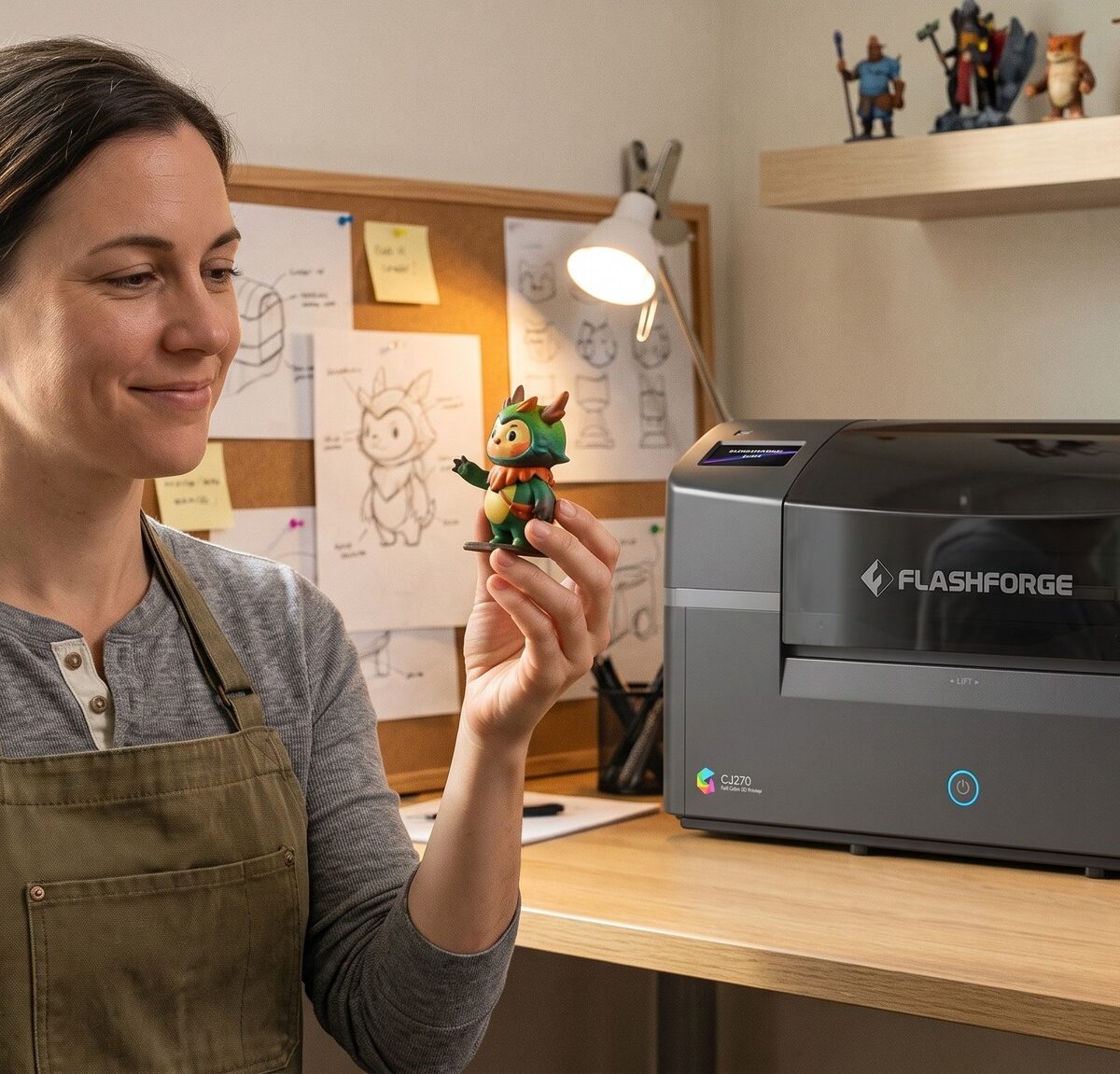 Flashforge CJ270 Full-Color 3D Printer