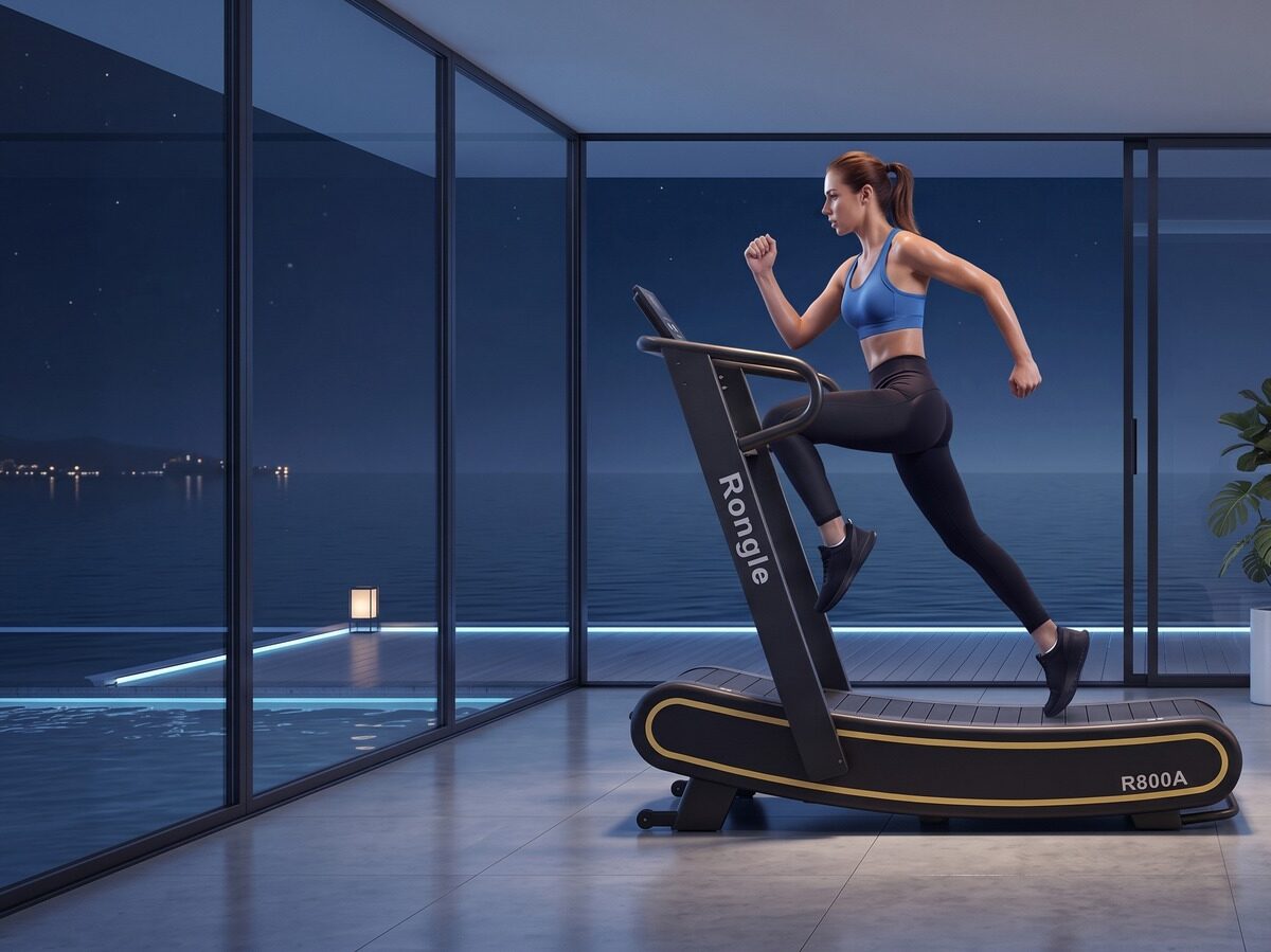 Rongle R800A Curved Manual Treadmill