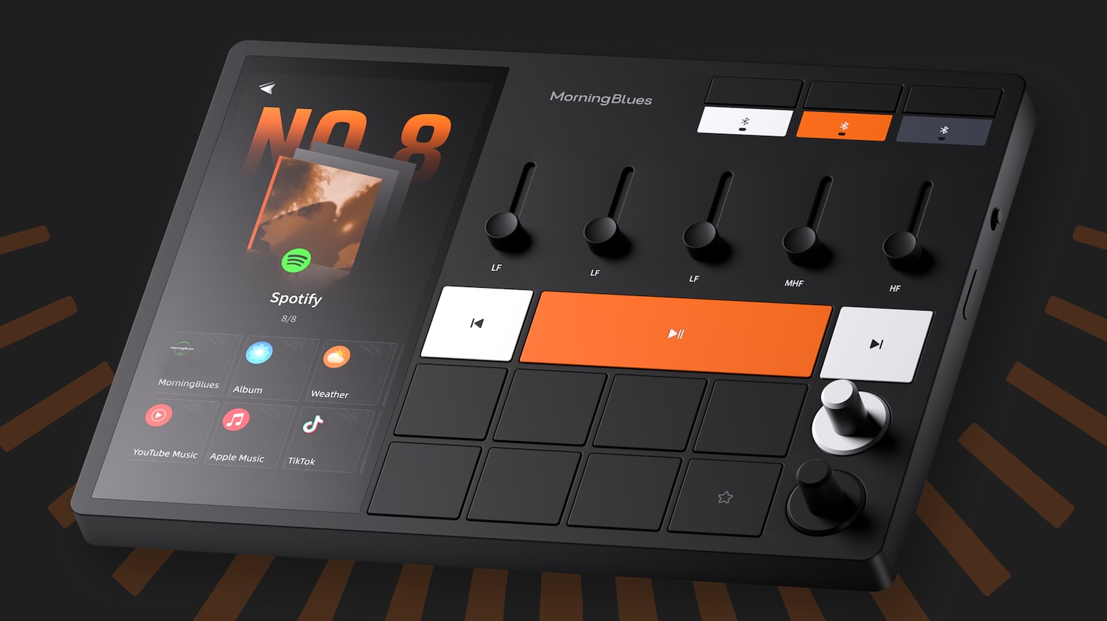 MorningBlues Music Hub C: Your Music Companion
