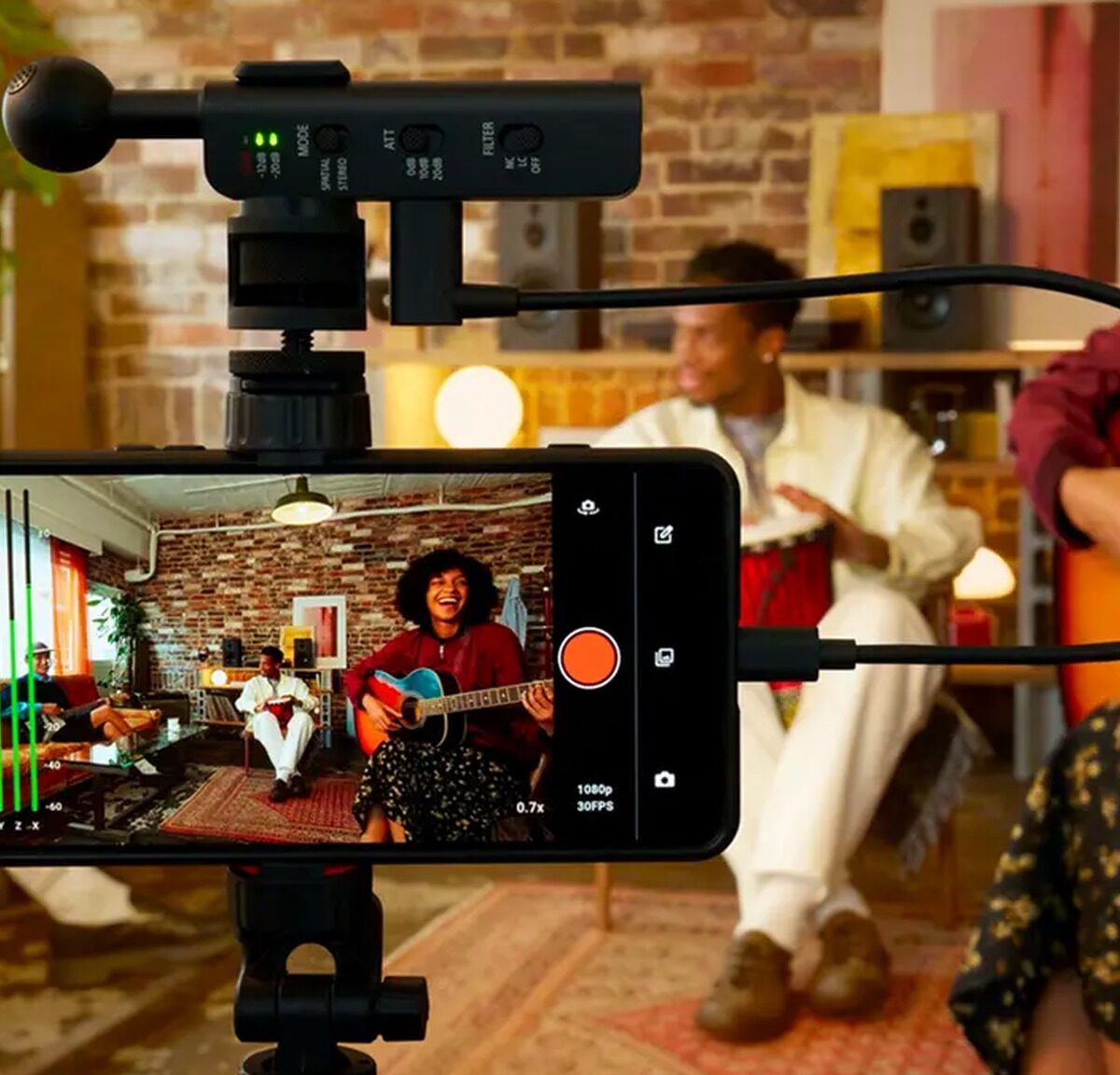 Sony ECM-AX10 Spatial Audio Microphone for Smartphones